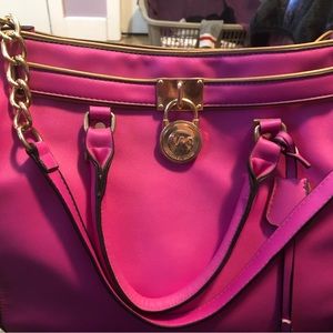 Michael Kors Hot Pink Large bag
